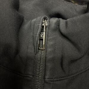 Black Lululemon x superbowl zip up jacket
